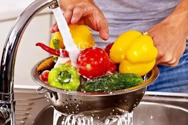 Lavado de verduras